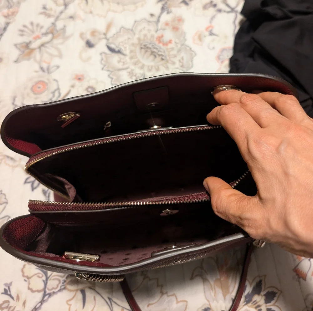 Kate Spade Burgundy Satchel and Wallet Set - Picture 10 of 16